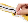 Allegra K Women's Stripe Ribbon Skinny Long Narrow Neckerchief Hairband Wrist Wear Handbag Handle Wrap 1 Pc - 4 of 4