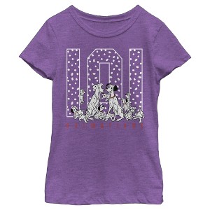 Girl's One Hundred and One Dalmatians The Whole Family T-Shirt - 1 of 4