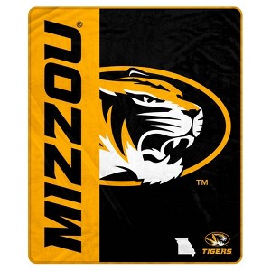 NCAA Missouri Tigers Ultra Soft Tailgate Throw Blanket - 1 of 2