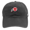 University Of Utah Team Logo Adult Dad Cap Charcoal OS - 2 of 4