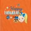 Boys' JoJo Siwa Happy Hanukkah Short Sleeve Graphic T-Shirt - Heather Orange - Small - 2 of 4