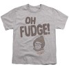 Boys' Short Sleeve A Christmas Story Ralphie 'Oh Fudge!' T-Shirt - 2 of 4