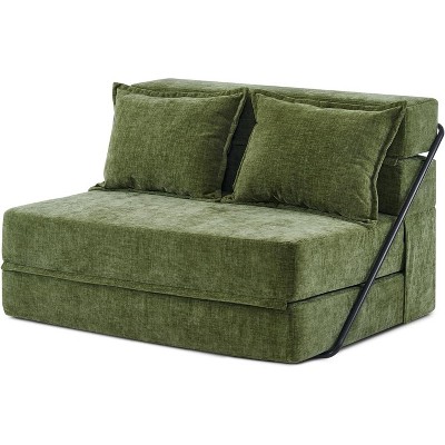 VINGLI Futon Sofa Bed Sleeper Sofa Chair Bed Floor Sofa Twin Small Couch Folding Mattress Couches