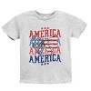 The Juniper Shop America Wave Stacked Coquette Youth Short Sleeve Tee - 2 of 4