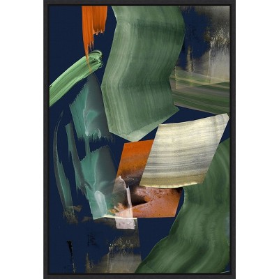 Amanti Art Sunsets in the City II by PI Studio Canvas Wall Art Print Framed 16 x 23-in.