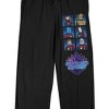 Guardians Of The Galaxy Vol. 3 All Chacters Men's Black Sleep Pajama Pants - 2 of 4