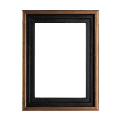 Illusions Floater Frame for 3/4 Canvas 16x20 - Gold/Black - 6 Pack 