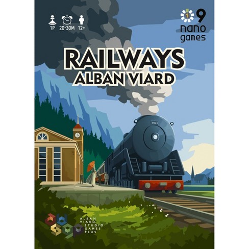 Capstone Games: Nano9Games Volume 1 Railways Board Game - image 1 of 4