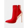 Slade Metallic Highlight High Heeled Ankle Boots - 4 of 4