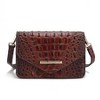MKF Collection Vanta Women's Crossbody Croc-Embossed Saddle Handbag by Mia K - 2 of 4