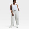 Women's Airy Sleek Wide Leg Sweatpants - All In Motion™ - 3 of 3