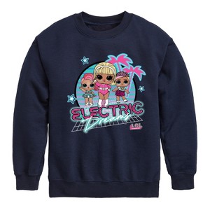Boys' - LOL Surprise! - Electric Dreams Graphic Long Sleeve Fleece Sweatshirt - 1 of 4
