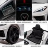 12V Kids Ride on Car Licensed Corvette Battery Powered Car Toddlers Electric Sports Car Toy - 3 of 4