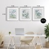 Stupell Industries Wild Blooms with Detailed Outlines 3pc Framed Print Under Glass Set - 3 of 4