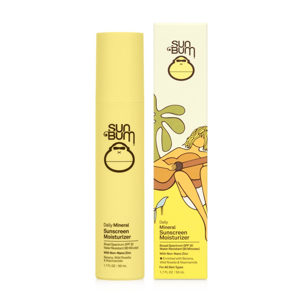 Sun Bum Daily Mineral Moisturizing Sunscreen Spf 30 1.7 Fl Oz