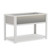 Orieon Elevated Wooden Planter Box with Storage Shelf – Raised Garden Bed for Vegetables, Herbs, Flowers, Patio & Backyard, White - 2 of 4