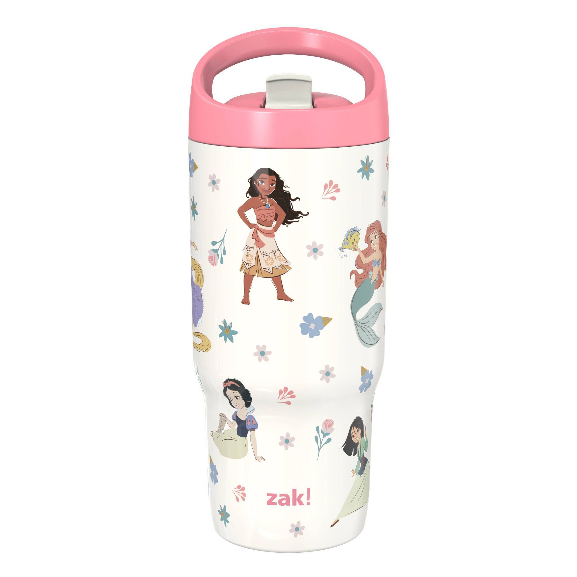 Zak Designs Princess 20oz Stainless Steel Double Wall Vacuum Sutton Clutch Siply Tumbler