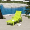 WestinTrends Adirondack Outdoor Chaise Lounge for Patio Garden Poolside - 2 of 2