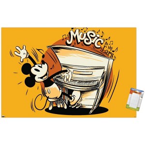 Trends International Disney Mickey Mouse - Music Unframed Wall Poster Prints - 1 of 4