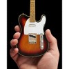 Axe Heaven - Axe Heaven Eric Clapton Blind Faith Signature Vintage Fender Telecaster Sunburst Mini Guitar Replica Collectible - 4 of 4