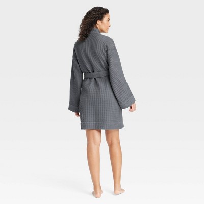 Women's Waffle Robe - Auden™, 3 of 7