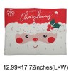 Unique Bargains Christmas Place Mats Linen Red White 13"x17.7" 2 Pcs - 3 of 4