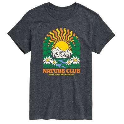 Men's - Instant Message - Nature Club Sunset Short Sleeve Graphic T-Shirt