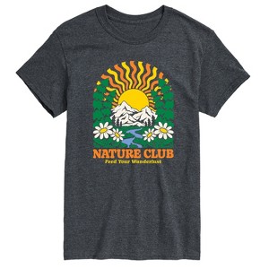 Men's - Instant Message - Nature Club Sunset Short Sleeve Graphic T-Shirt - 1 of 4