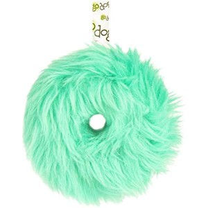 goDog Furballz Ring Squeaky Plush Dog Toy, Chew Guard Technology - Teal, Small - 1 of 1