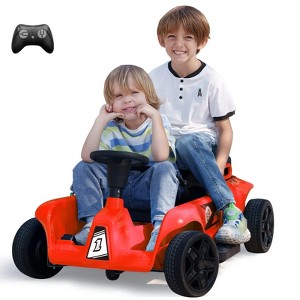 24V 2 Seaters Kids Ride On Car Toy with Remote Control for Parents and Kids, 2 * 7Ah Battery 2 * 120W Large Motors - 1 of 4