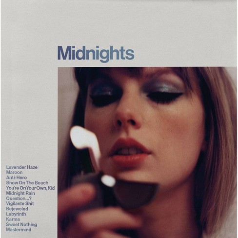 Taylor Swift - Midnights (Moonstone Blue Edition) (EXPLICIT LYRICS) (CD) - image 1 of 1