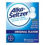 Alka-Seltzer Fast relief of Headache, Muscle Aches and Body Aches Original Effervescent Tablets - 36ct