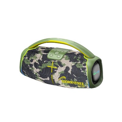 Worryfree Gadgets Wireless Bluetooth Party Speaker Water Resistant Camo (WH61)