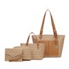 MKF Collection Havenly Women’s Tote Bag, Mini Tote Bag, Pouch and Wallet by Mia K - 2 of 4