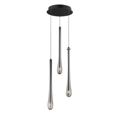 ET2 Lighting Stillo 3 - Light Pendant in  Black