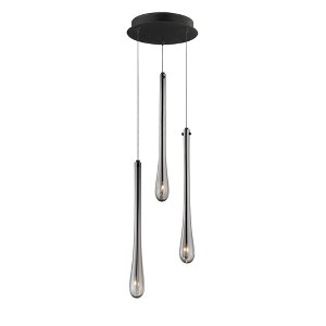 ET2 Lighting Stillo 3 - Light Pendant in  Black - 1 of 4