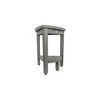 15" FlexiCorner GR163 Wide Teak Wood Shower Bench/Stool - CoastalVogue - 3 of 4