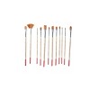 Colour Block 12pc Bristle Paint Brush Set - 2 of 3