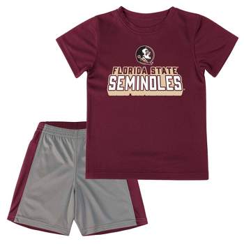 NCAA Florida State Seminoles Toddler Boys' T-Shirt and Shorts Set