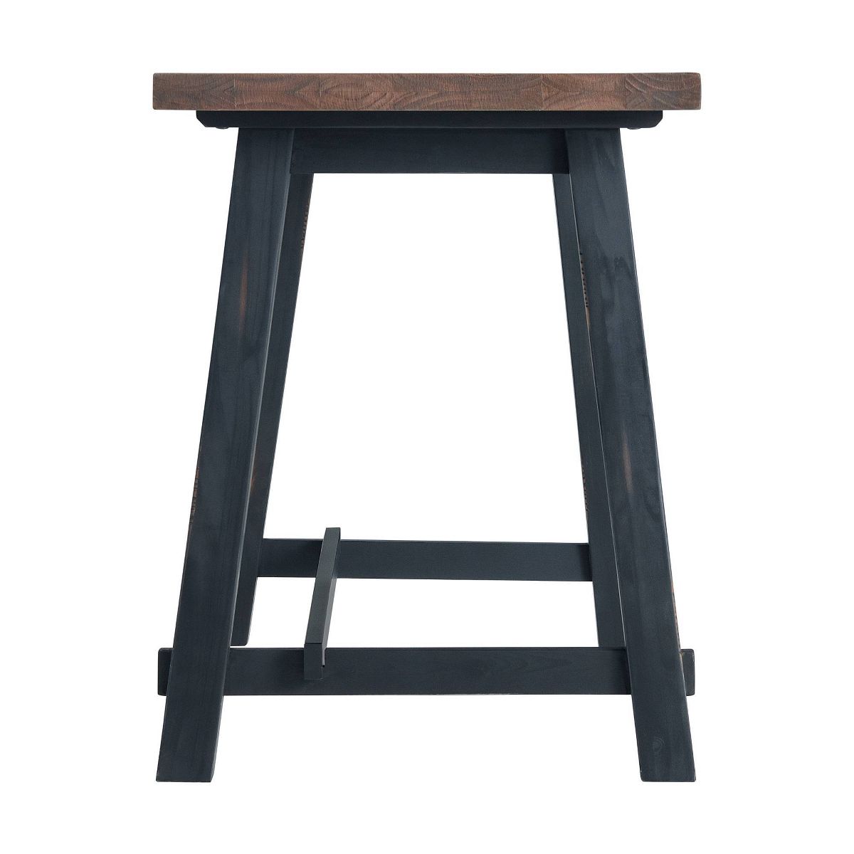 48" Adam Solid Wood Desk Rustic Natural - Alaterre Furniture: Stained Finish, No Storage, Home Office - thumbnail 4