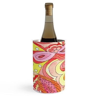 Rosie Brown Swirls Wine Chiller - Deny Designs