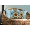 Liora Manne Marina Garden Indoor/Outdoor Pillow.. - 2 of 4