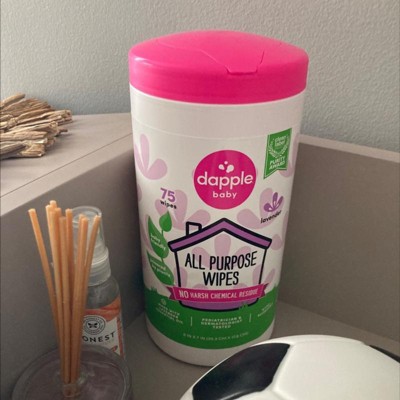 Dapple All Purpose Lavender Cleaning Wipes - 75ct : Target