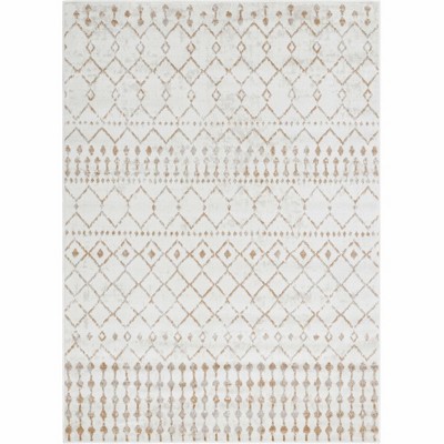 Hauteloom Scandi Brown All Over Pattern Rug
