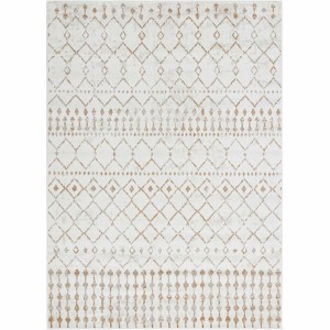 Hauteloom Scandi Brown All Over Pattern Rug - 1 of 4