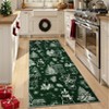 Christmas Washable Non-Slip Rug - Ultra Soft Low Pile Non-Shedding Stain-Resistant Foldable Mat,Holiday Printed Carpet for Nursery Bedroom Home Decor - 3 of 4