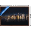Trends International Cityscapes - Pittsburgh, Pennsylvania Framed Wall Poster Prints - 3 of 4
