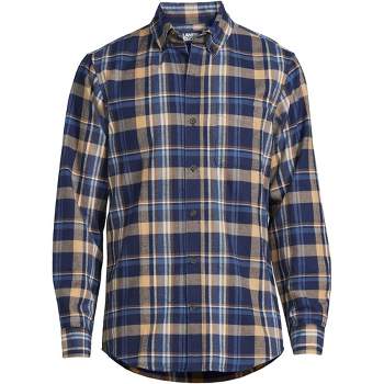 Lands' End Men's Traditional Fit Flagship Flannel Shirt