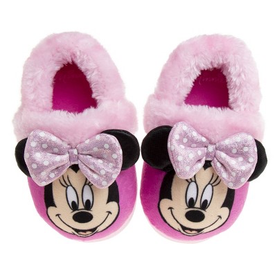 Disney Minnie Mouse "Happy Helpers" Girls Dual Sizes Slippers