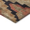 HomeRoots 5' X 8' Rust And Charcoal Aztec Washable Indoor Outdoor Area Rug - 4 of 4